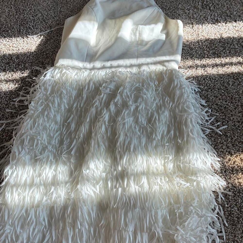 Aidan-mattox Women's White and Cream Dress